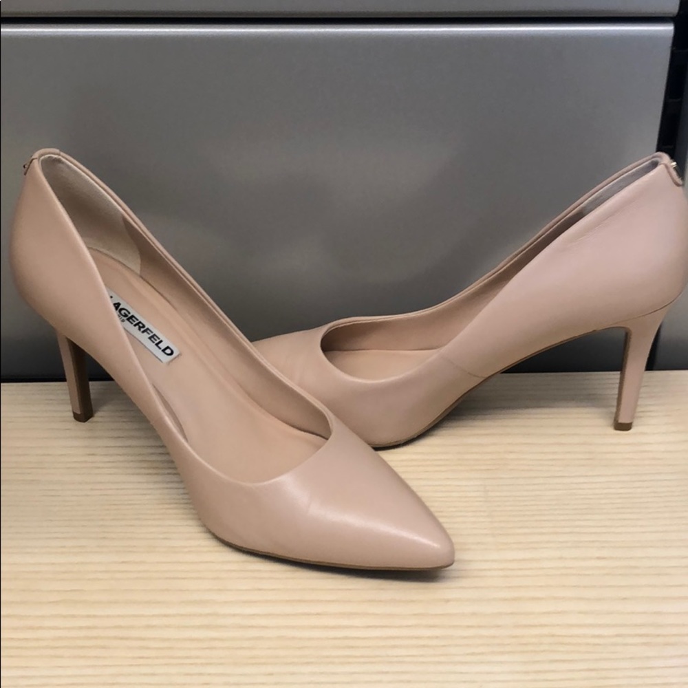 Karl Lagerfeld Royal Point Toe Pumps